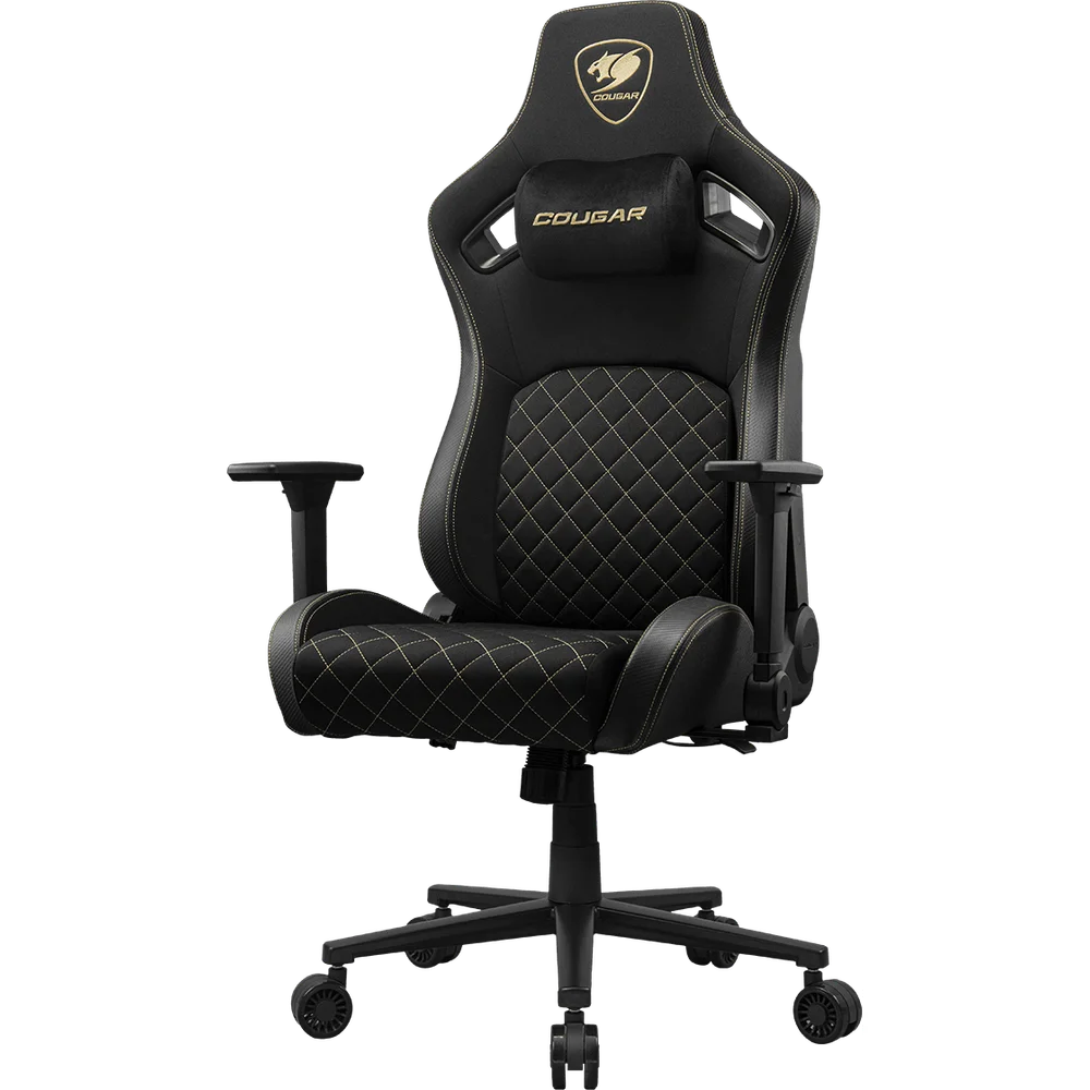 COUGAR DEFENSOR BLACK GOLD F - 4D Folding Armrest | Techtronics