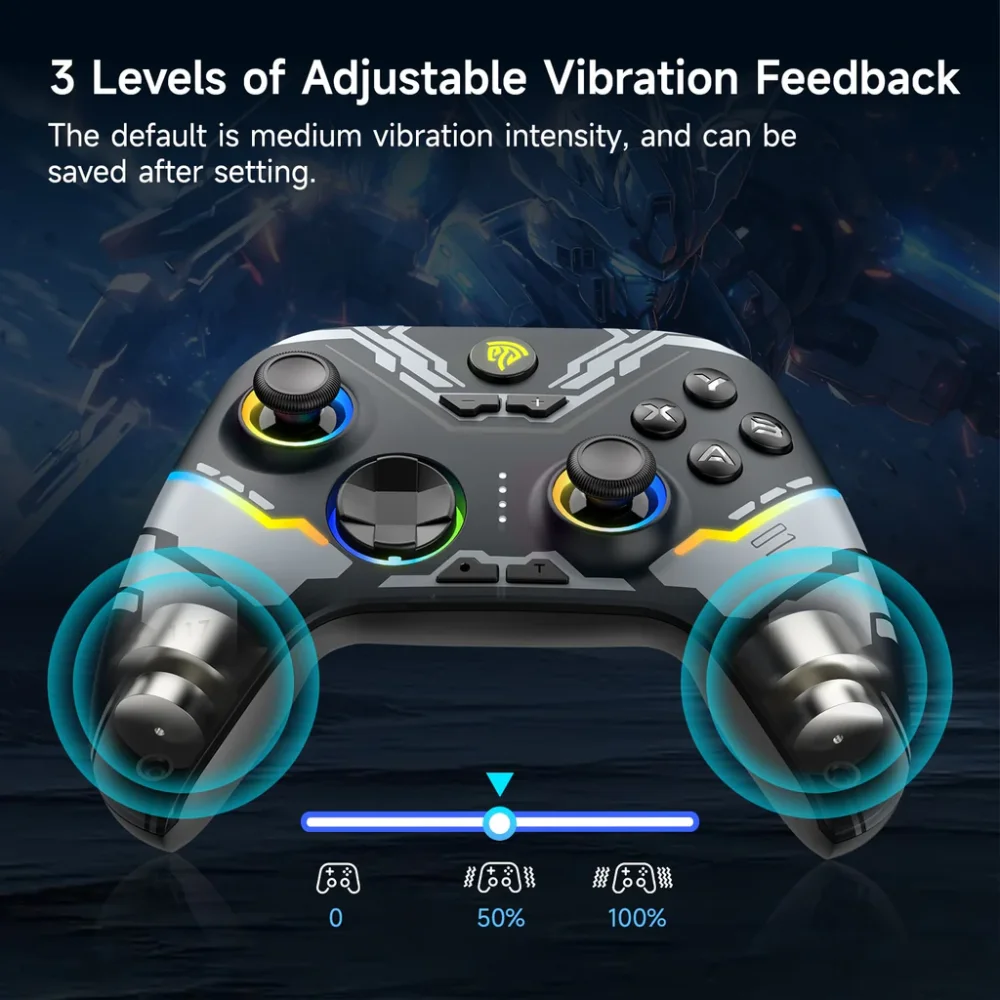 EasySMX® X15 RGB Controller With Hall Trigger and Hall Joystick - Wukong 3 EasySMX® X15 RGB Controller With Hall Trigger and Hall Joystick - Wukong thumbnail 3